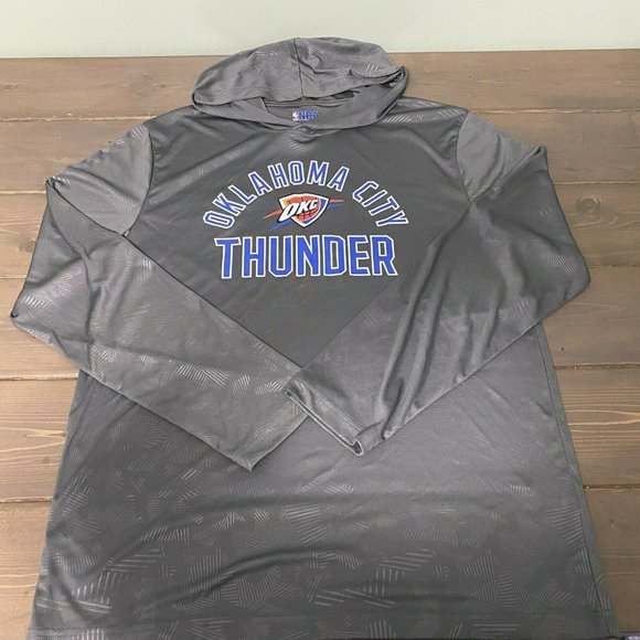 Oklahoma City Thunder Basketball X-Large BRAND NEW NBA Hoodie OKC Mens OKC - Picture 1 of 4